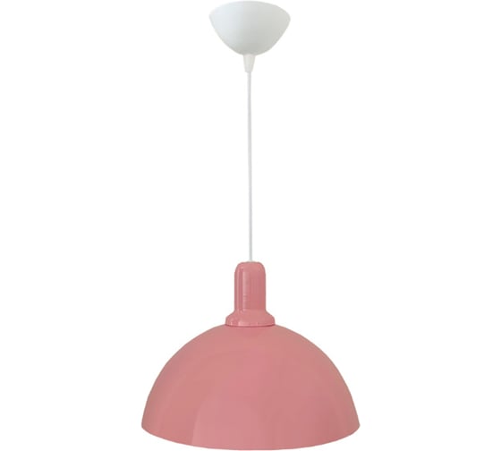 Изображение товара Декоративный подвесной светильник APEYRON металлический, Е27 15Вт, 220В, розовый 12-104