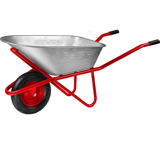 Изображение товара Строительная одноколесная тачка ЗУБР Т-12 180 кг 39960