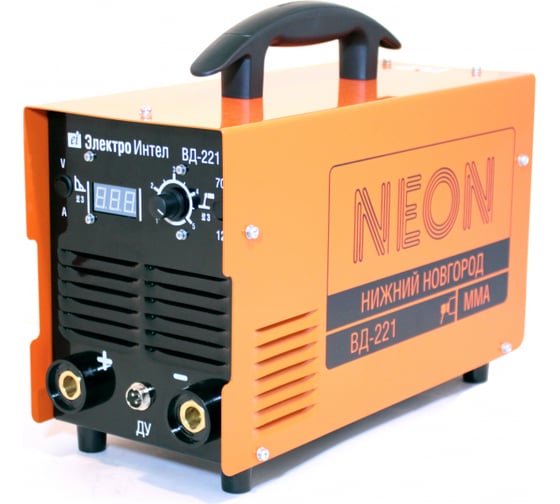 Изображение товара Сварочный аппарат NEON ВД 221 220В, аттестован НАКС 1627