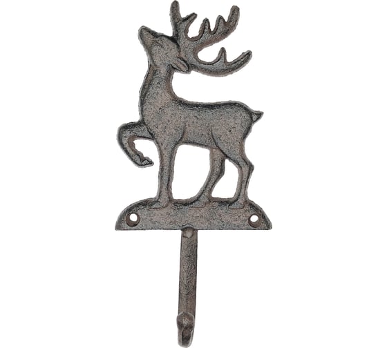 Изображение товара Декоративный крючок Репка Олень EDCJ365 чугун 47050