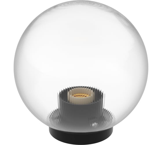 Изображение товара Уличный светильник-шар APEYRON с основанием, 200мм, рассеиватель ПММА, призма прозрачная 11-64