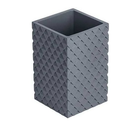 Изображение товара Стакан для зубных щеток PERFECTO LINEA STONE ESSENCE серый 35-690102