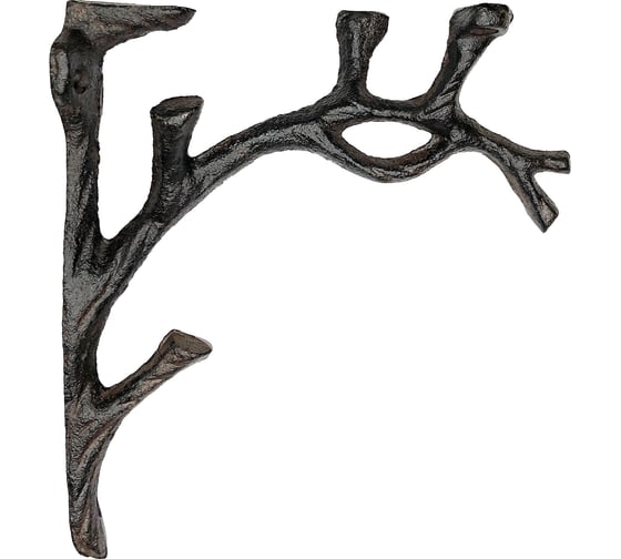 Изображение товара Декоративный крючок Репка Ветки EDCB041 чугун 47059