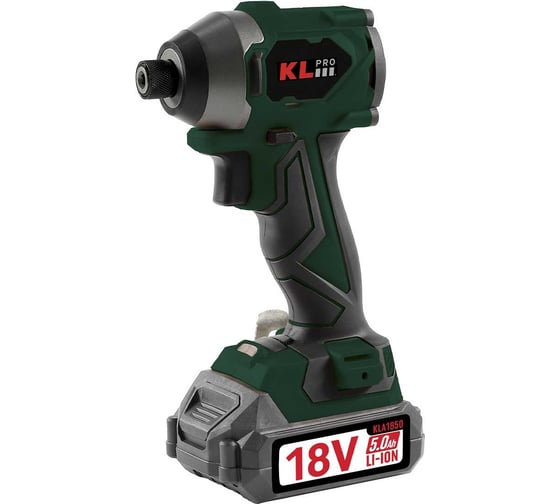 Изображение товара Профессиональный бесщеточный винтоверт аккумуляторный KLPRO KLDV18BH-50 18 v / 5.0 ah 220 Hm 13990