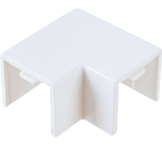 Изображение товара Поворот EKF 90 градусов 16х16 4 шт Plast PROxima Белый abw-16-16x4