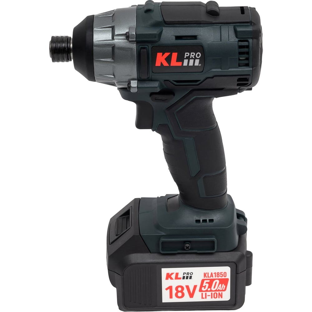 Изображение товара Профессиональный бесщеточный винтоверт аккумуляторный KLPRO KLDV18B-50 18V 5.0Ah