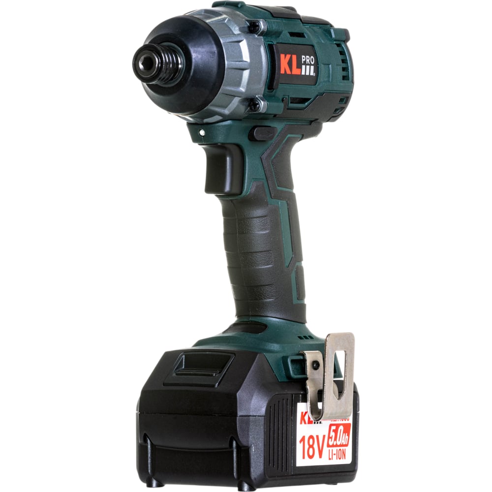 Профессиональный бесщеточный винтоверт аккумуляторный KLPRO KLDV18B-50 18 v / 5.0 ah li-ion 13987
