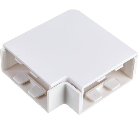 Изображение товара Поворот EKF 90 градусов 40х16 4 шт Plast PROxima Белый abw-40-16x4