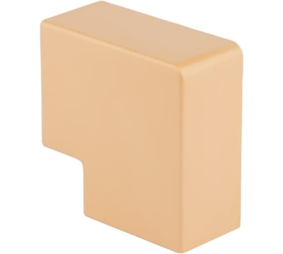 Изображение товара Поворот EKF 90 градусов 40х25 4 шт Plast PROxima под светлое дерево abl-40-25x4