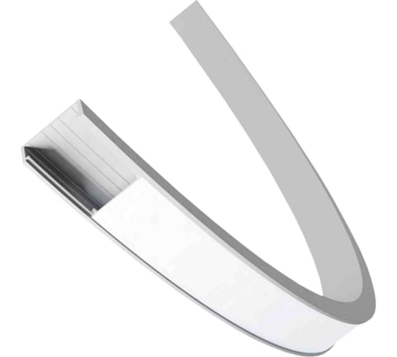 Изображение товара Профиль для светодиодной ленты APEYRON П-образный, гибкий, анодированный алюминий 08-35