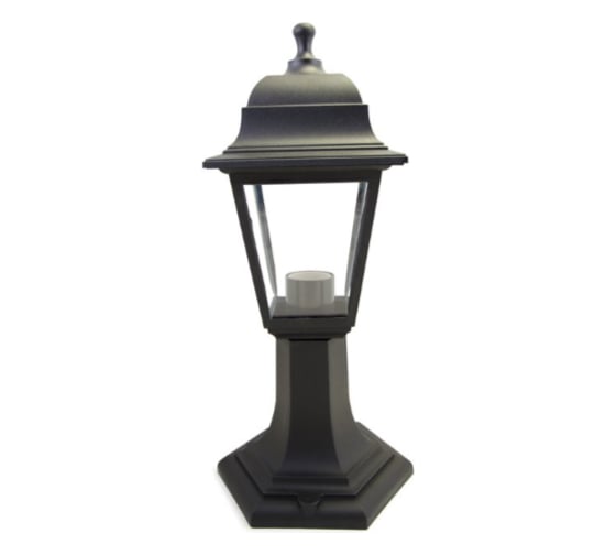 Изображение товара Напольный светильник-фонарь APEYRON черный, прозрачное стекло 11-12ЧЕР