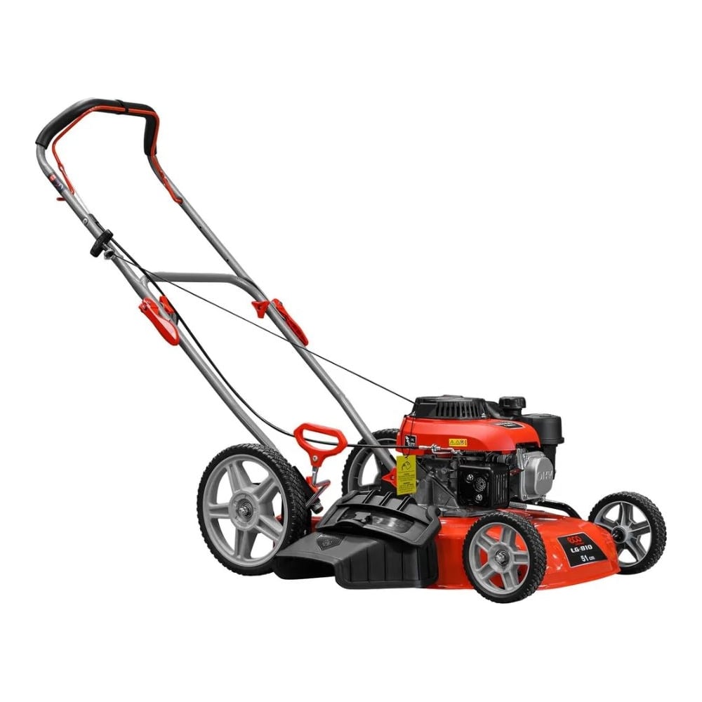 Изображение товара Бензиновая газонокосилка ECO LG-810 EC3410-2 с регулировкой высоты и боковым выбросом травы