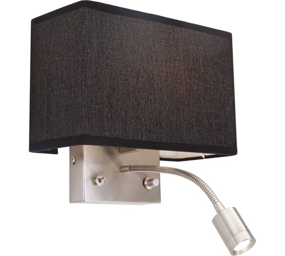 Изображение товара Настенный светильник Citilux Декарт хром, матовый+черный CL704301