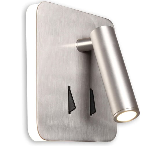 Изображение товара Настенный светильник Citilux Декарт, хром, матовый CL704422