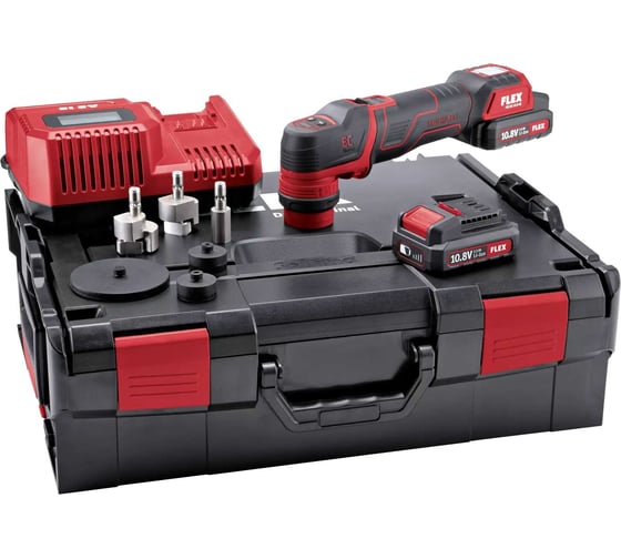 Изображение товара Умная аккумуляторная полировальная машина FLEX PXE 80 10.8-EC/2.5 Set 418102
