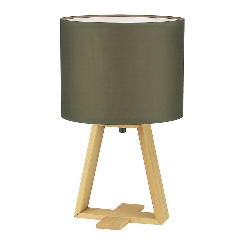 Изображение товара Светильник настольный декоративный Фарлайт "wood" коричневый е14 FAR002341