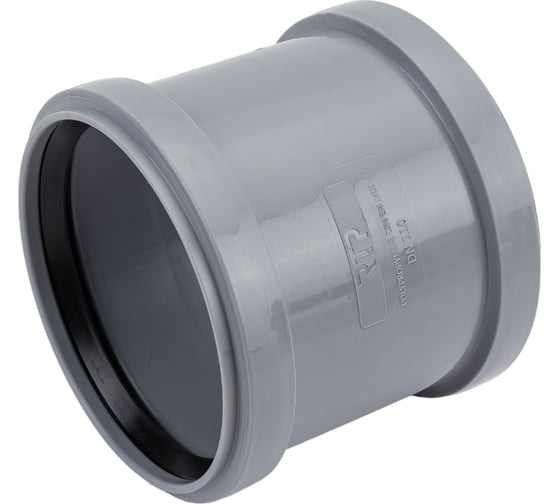 Изображение товара Канализационная надвижная ремонтная муфта RTP 110 мм, серая 36733