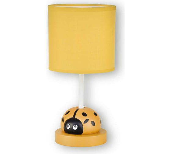 Изображение товара Светильник настольный декоративный Фарлайт "божья коровка желтая" е14 FAR002304