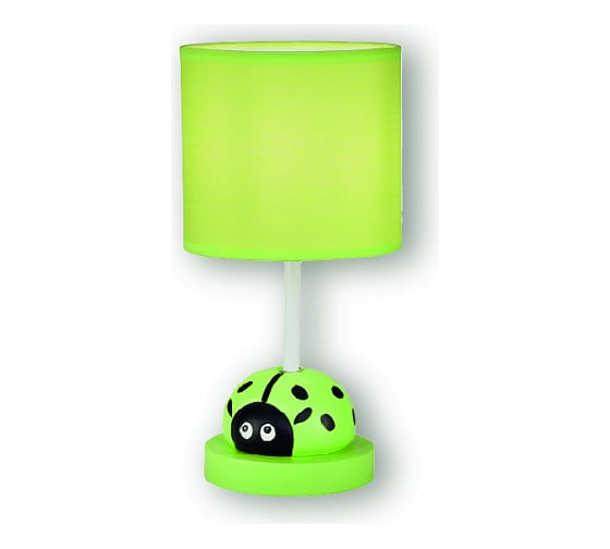 Изображение товара Светильник настольный декоративный Фарлайт "божья коровка зеленая" е14 FAR002305
