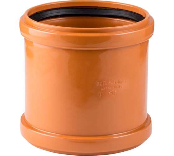 Изображение товара Надвижная ремонтная муфта наружной канализации RTP 200 мм 15609