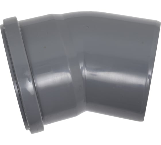 Изображение товара Канализационный отвод RTP 110 мм, 30 градусов, серый 36677