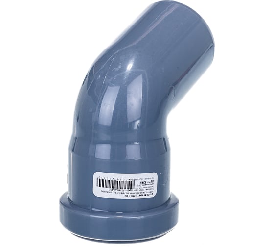 Изображение товара Канализационный отвод RTP 50 мм, 67 градусов, серый 36663