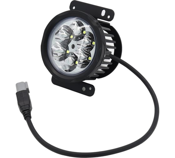 Изображение товара Светодиодная фара Aurora ALO-R-4-C24T3 60W 4800Lm мощные круглые фары, универсальные, в комплекте крепление (скоба) для наружней установки. 0392