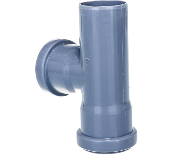 Изображение товара Канализационный тройник RTP D 50х50 мм, 87 град, серый 36531