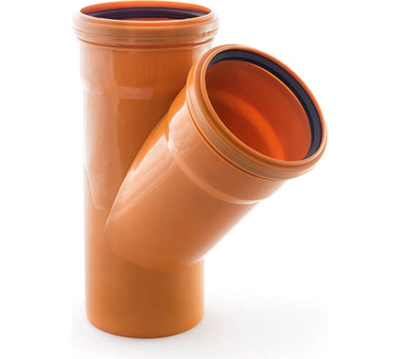 Изображение товара Тройник для наружной канализации RTP D 160х160 мм, 45 град 36507