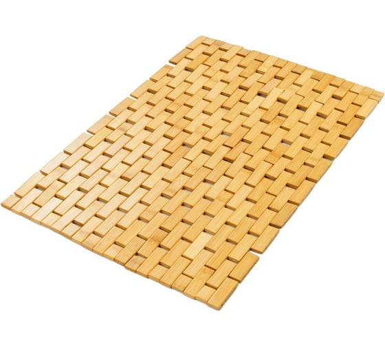 Изображение товара Коврик ПраймДекор бамбук, 40x60 см, натуральный 49040163