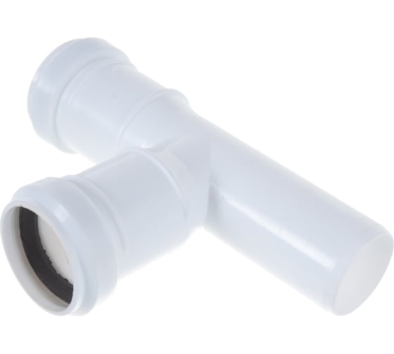 Изображение товара Канализационный тройник RTP D 32х32 мм, 87 град, белый 36384