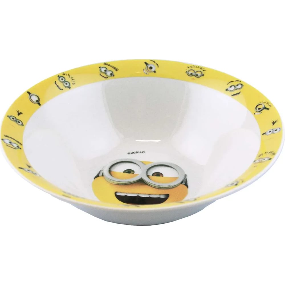 Изображение товара Салатник ND Play Миньоны 2 Грювитация 17 см фарфор желтый