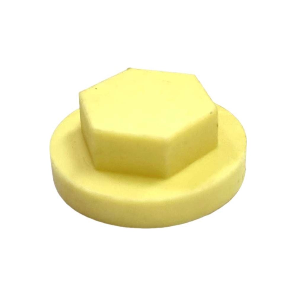 Изображение товара Декоративные колпачки для болтов М10 желтые 10 шт