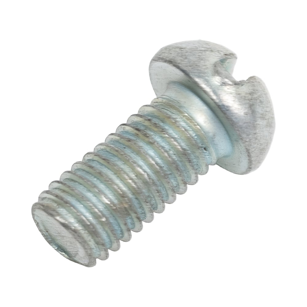Изображение товара Винт НАЮ М8x16 мм, цинк, ГОСТ 17473-80, полукруглая головка, прямой шлиц, 50 штук Винт8х16