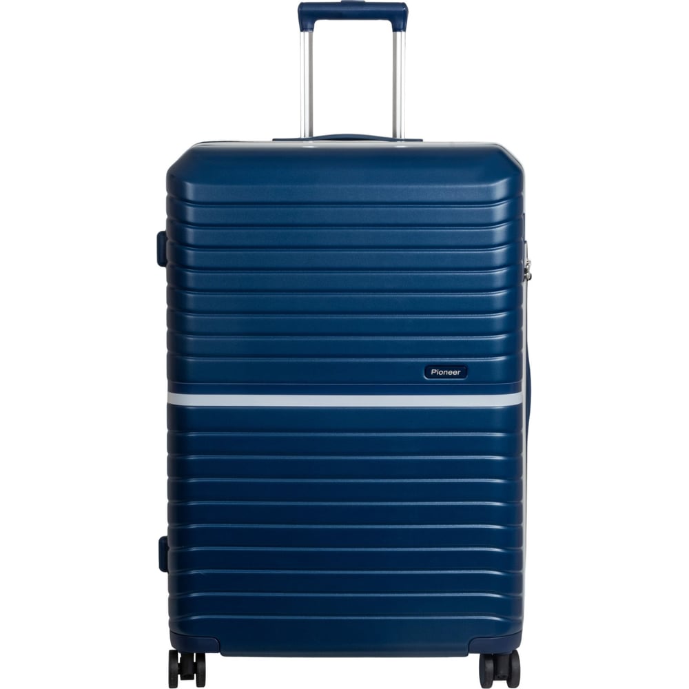 Изображение товара Чемодан пластиковый Pioneer Navy PS-02128 с кодовым замком TSA