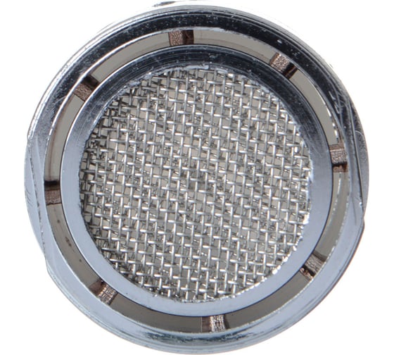 Изображение товара Аэратор пластиковый Melodia della vita М24 на 1 наружная резьба, нерж.сетка MKP20520P в пакете Sanriks 34292