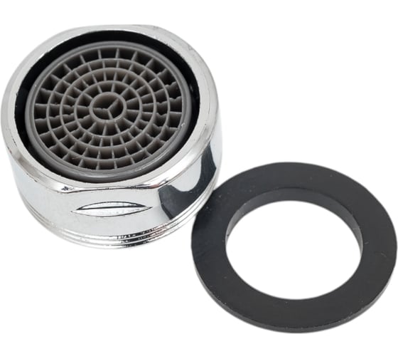 Изображение товара Аэратор пластиковый Melodia della vita М24 на 1 наружная резьба, пластиковая сетка MKP20519P в пакете Sanriks 34293