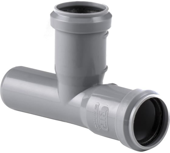Изображение товара Канализационный тройник RTP D 32х32 мм, 87 град, серый 37035