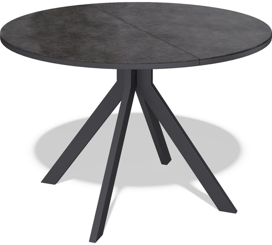 Изображение товара Стол KENNER AR1000, черный/керамика серая 324433