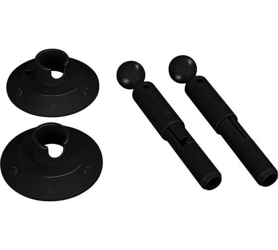 Изображение товара Крепление Arlight MOONLIGHT-ROUND-D13-S-KIT Black 1 комплект 043831