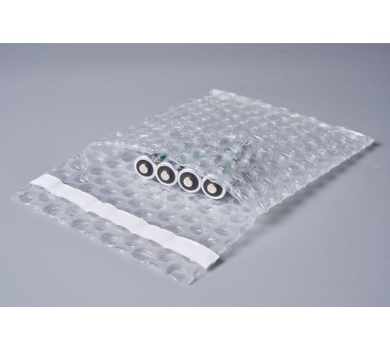 Изображение товара Пакет воздушно-пузырчатый PACK INNOVATION 12x12+5 см, клеевой клапан, 100 шт. IPVPPKK12125-100