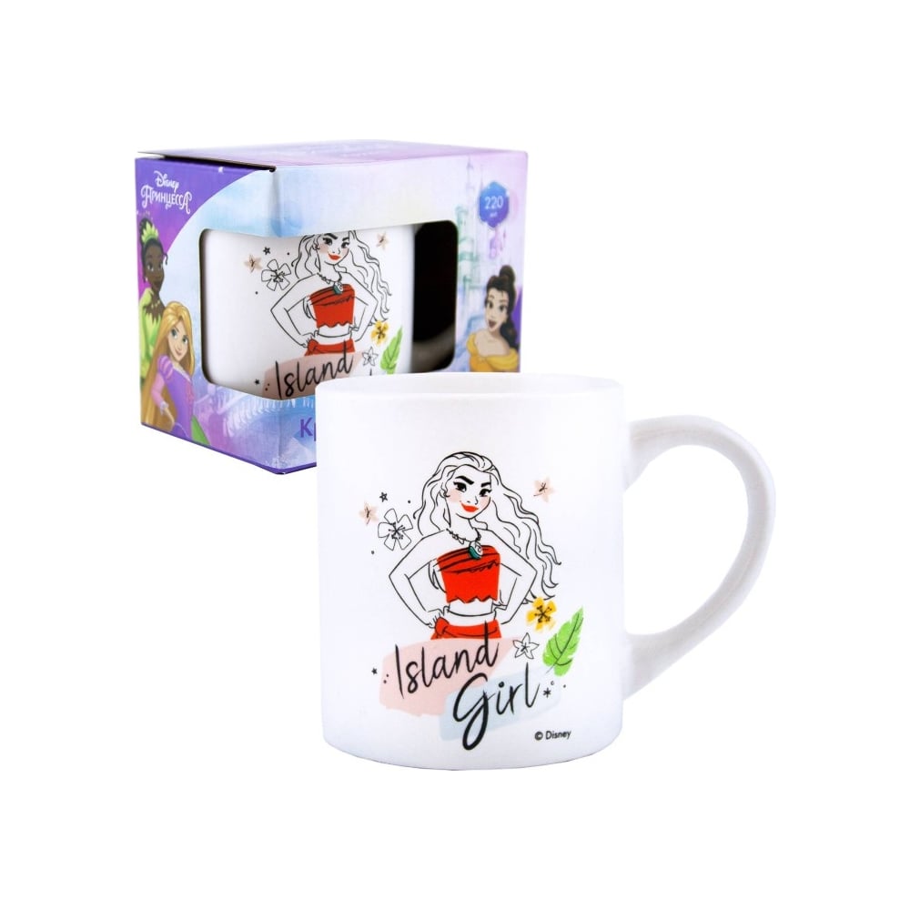 Изображение товара Кружка в подарочной упаковке ND Play Принцессы Моана 220 мл фарфор