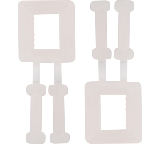 Изображение товара Пряжка для ПП и ПЭТ лент ВОЛГА ПОЛИМЕР полиамидная, 1000 штук Т18_84