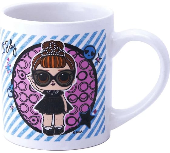 Изображение товара Кружка ND Play 220 мл Л.О.Л. СЮРПРАЙЗ ГЛЭМ, в подарочной упаковке, фарфор 285164