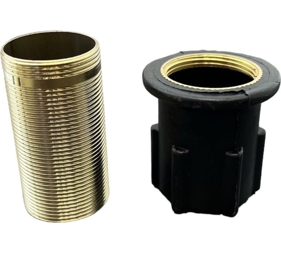 Изображение товара Крепление для смесителя OUTE Ф32 и прижимная гайка из латуни TP19-3