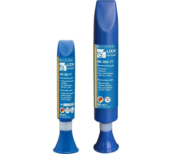 Изображение товара Герметизация резьбовых соединений WEICON LOCK AN 305-77 250 мл wcn30577250