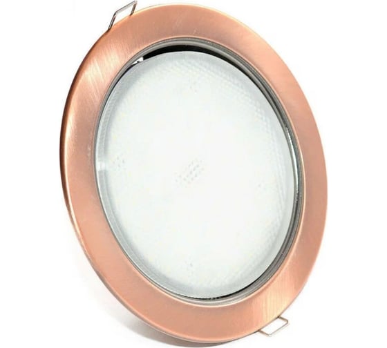 Изображение товара Светильник встраиваемый Ecola Gx70-h5 без рефлектора, черненая медь 53x151 (кd135) FP70H5ECB