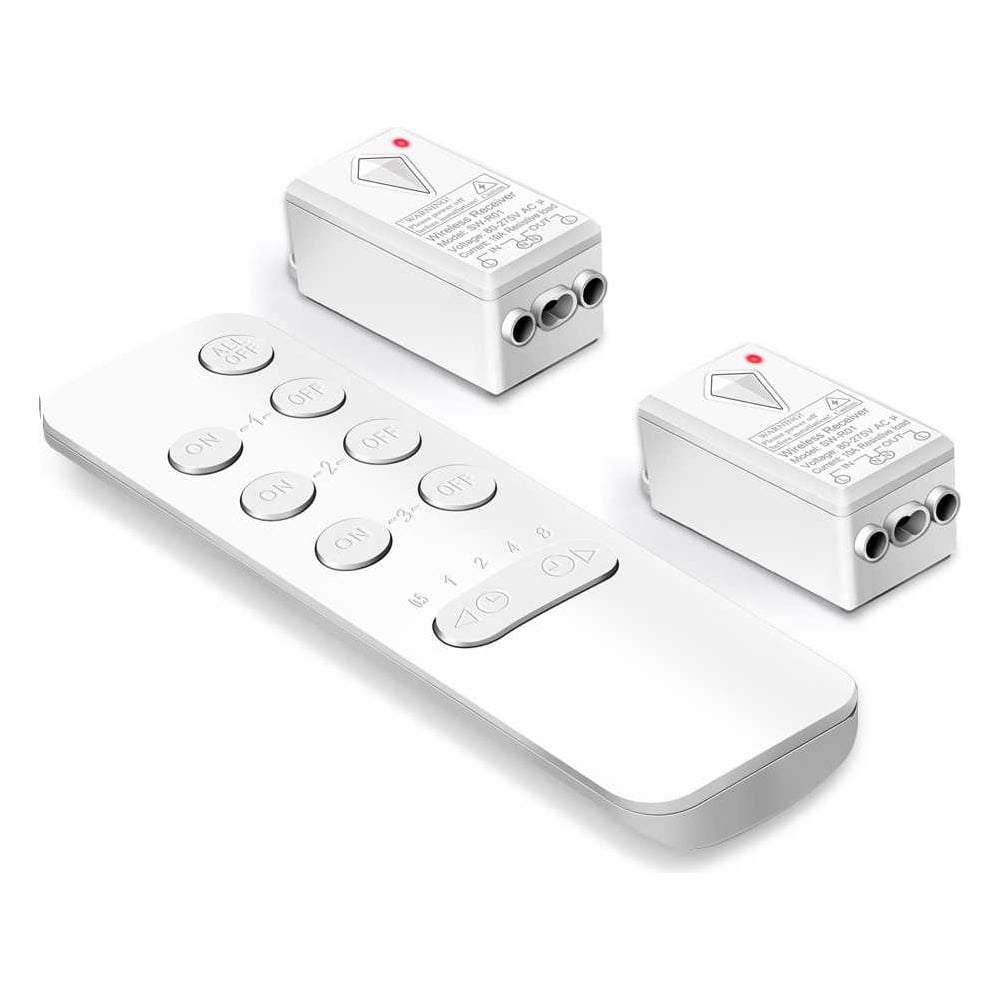 Изображение товара Пульт дистанционного управления GRITT Practic 3 клавиша с таймером комплект