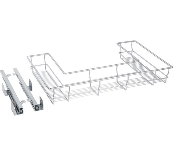 Изображение товара Корзина для раковины Mebax 600 (525_475*120) серый жемчуг 00-00002780