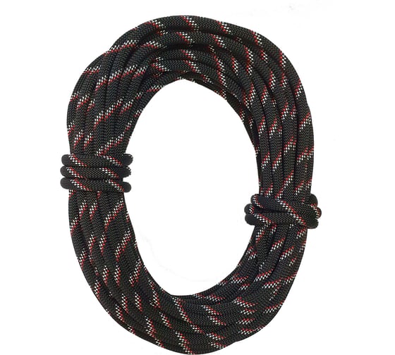 Изображение товара Статическая высокопрочная верёвка АзотХимФортис GroVer-static, 10 мм, 25 метров 462309-25